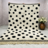 Beni Mrirt Rug – Black Doted Rug