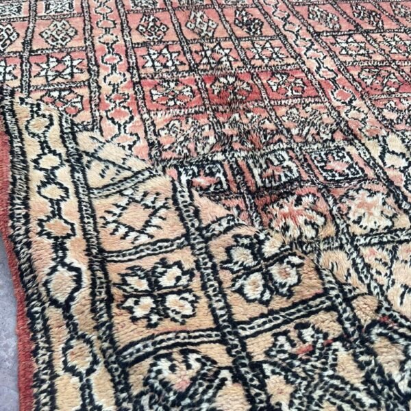 Vintage Style Beni mguild Rug – 5.5x8 ft Tribal Geometric colorful Abstract Carpet - Image 7