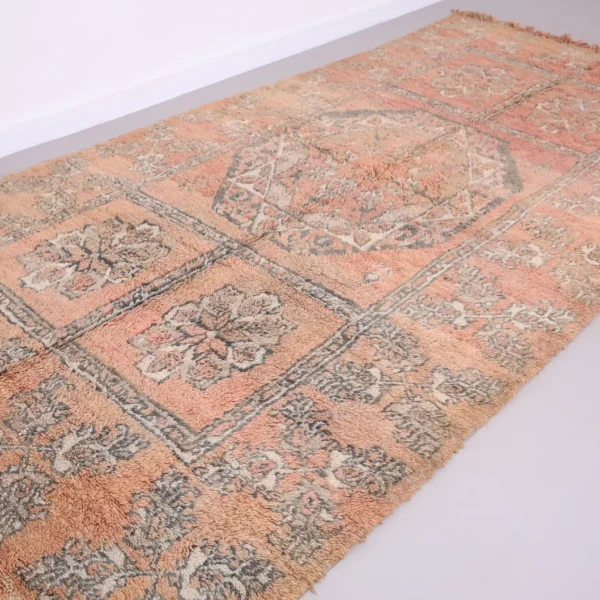 Alternative view of Vintage Style Beni mguild Rug – 6x11 ft Tribal Artistic Large Carpet