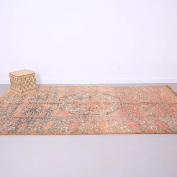 Vintage Style Beni mguild Rug – 6x11 ft Tribal Artistic Large Carpet - Image 4