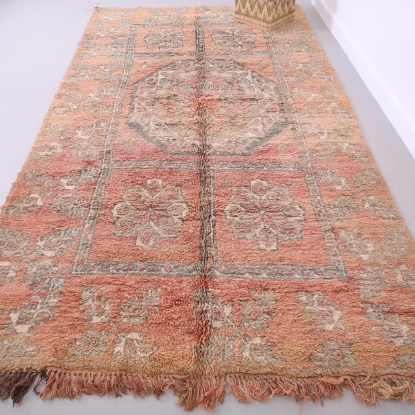Vintage Style Beni mguild Rug – 6x11 ft Tribal Artistic Large Carpet - Image 3