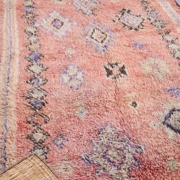 Vintage Style Beni mguild Rug – 6x10 ft Geometric colorful Abstract Carpet - Image 6