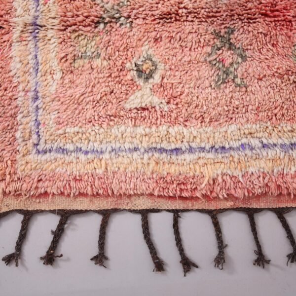 Vintage Style Beni mguild Rug – 6x10 ft Geometric colorful Abstract Carpet - Image 4