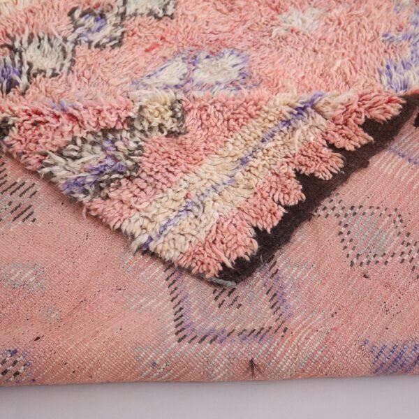 Vintage Style Beni mguild Rug – 6x10 ft Geometric colorful Abstract Carpet - Image 8