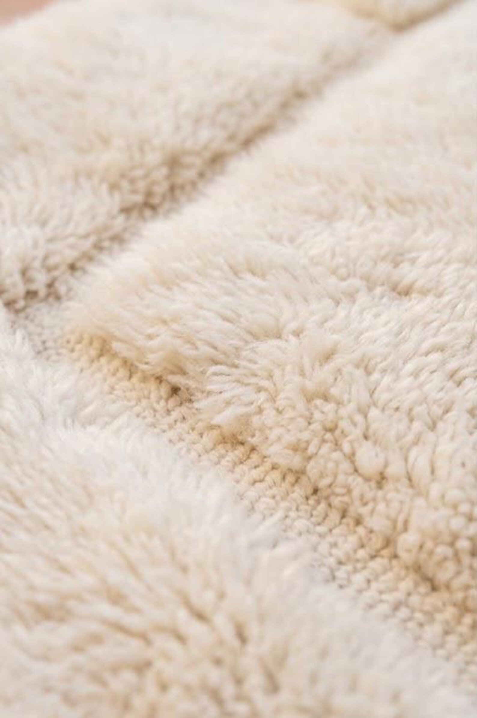 Beni Mrirt Rug – Premium Ivory beige off white tufted wool Rug - Image 4