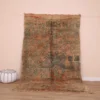 Vintage Style Beni mguild Wool Rug – 5.9x9.6 ft Tribal shag Berber boho Carpet